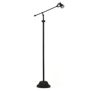 Vloerlamp Kody Antiek Zwart