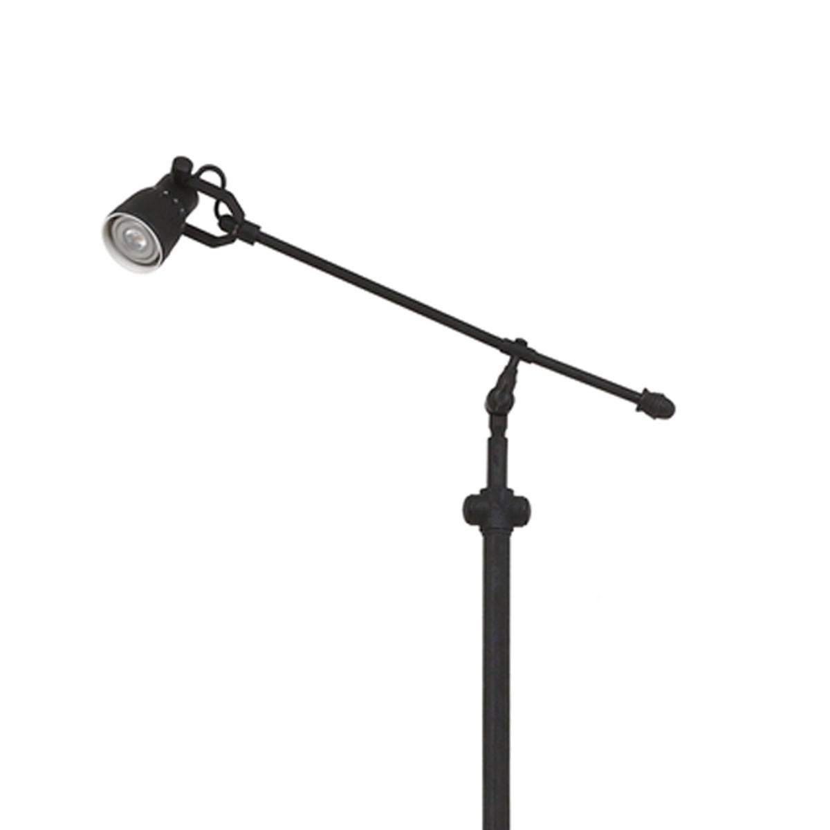 Vloerlamp Kody Antiek Zwart
