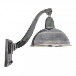 Wandlamp Halifax Antiek Zilver Wandlamp Halifax Antiek Zilver