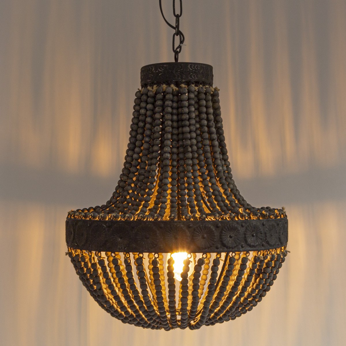 Kralen Hanglamp XL Zion Dark