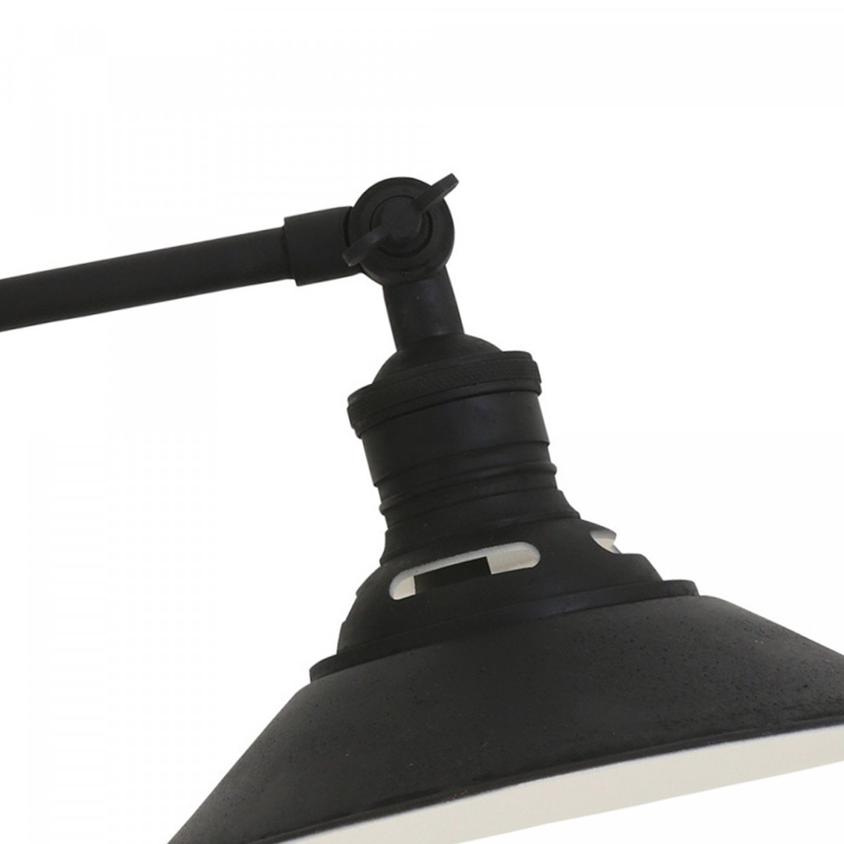 Wandlamp Kensington Antiek Zwart