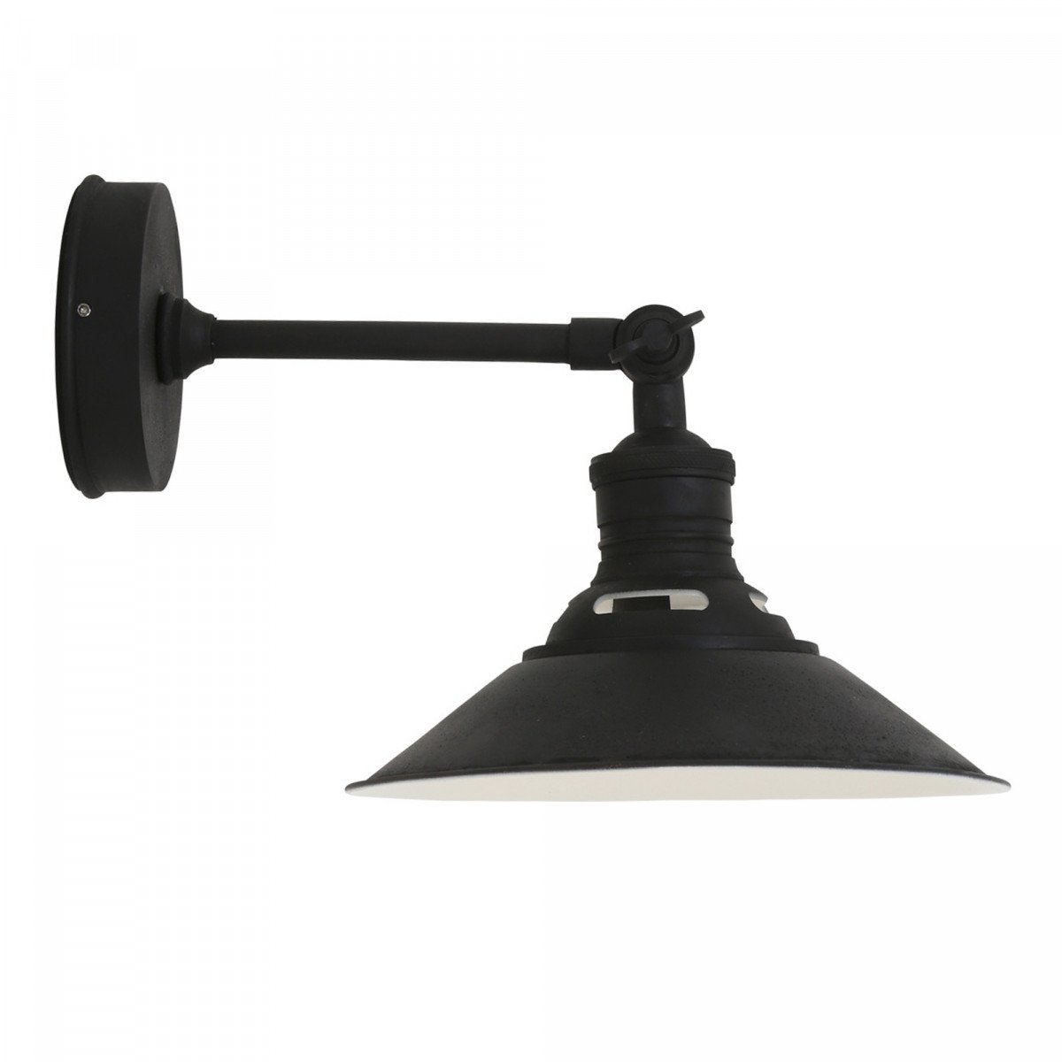 Wandlamp Kensington Antiek Zwart