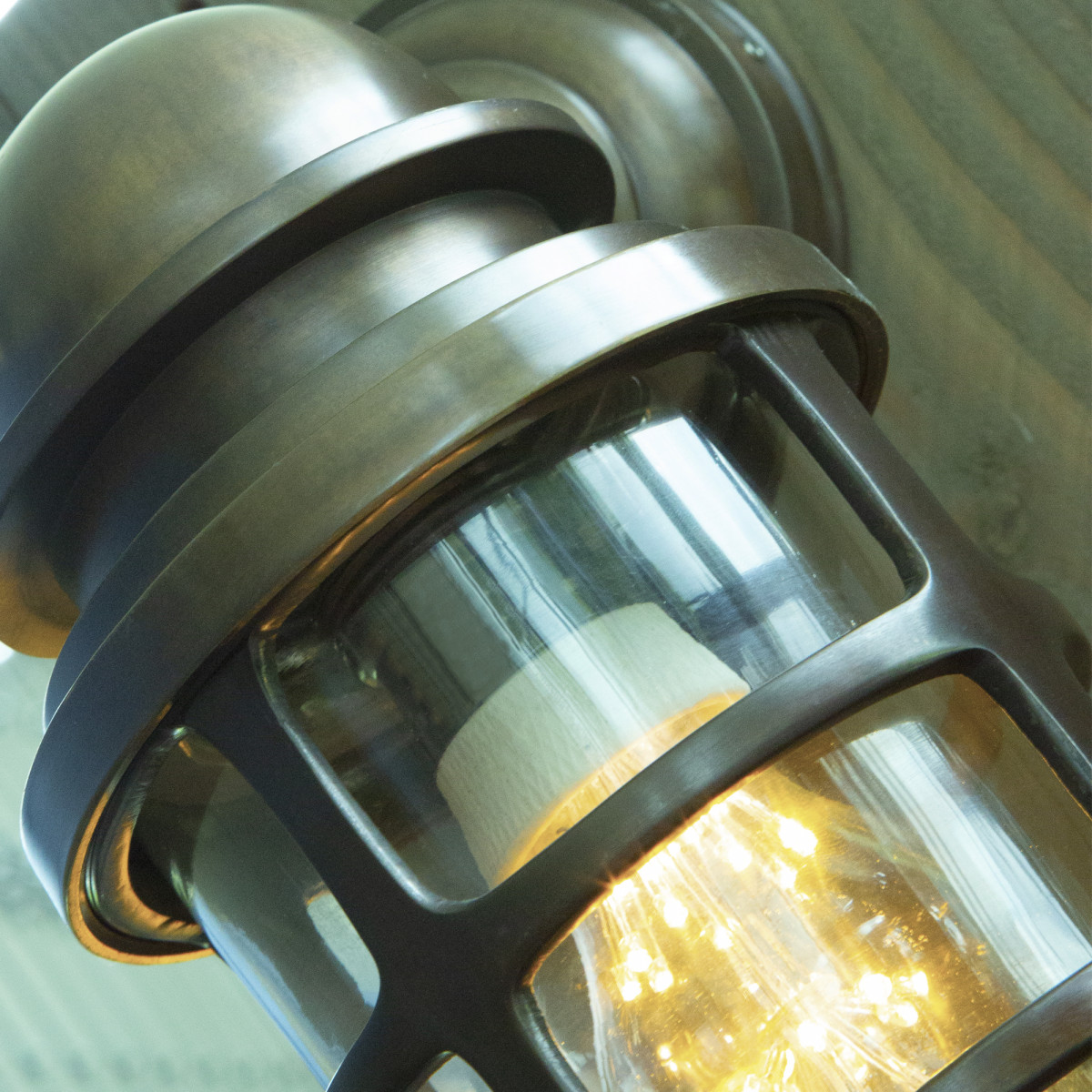 Muurlamp Brooklyn Antiek Brons