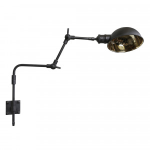 Wandlamp Adair E27 Antiek Zwart Wandlamp Adair E27 Antiek Zwart