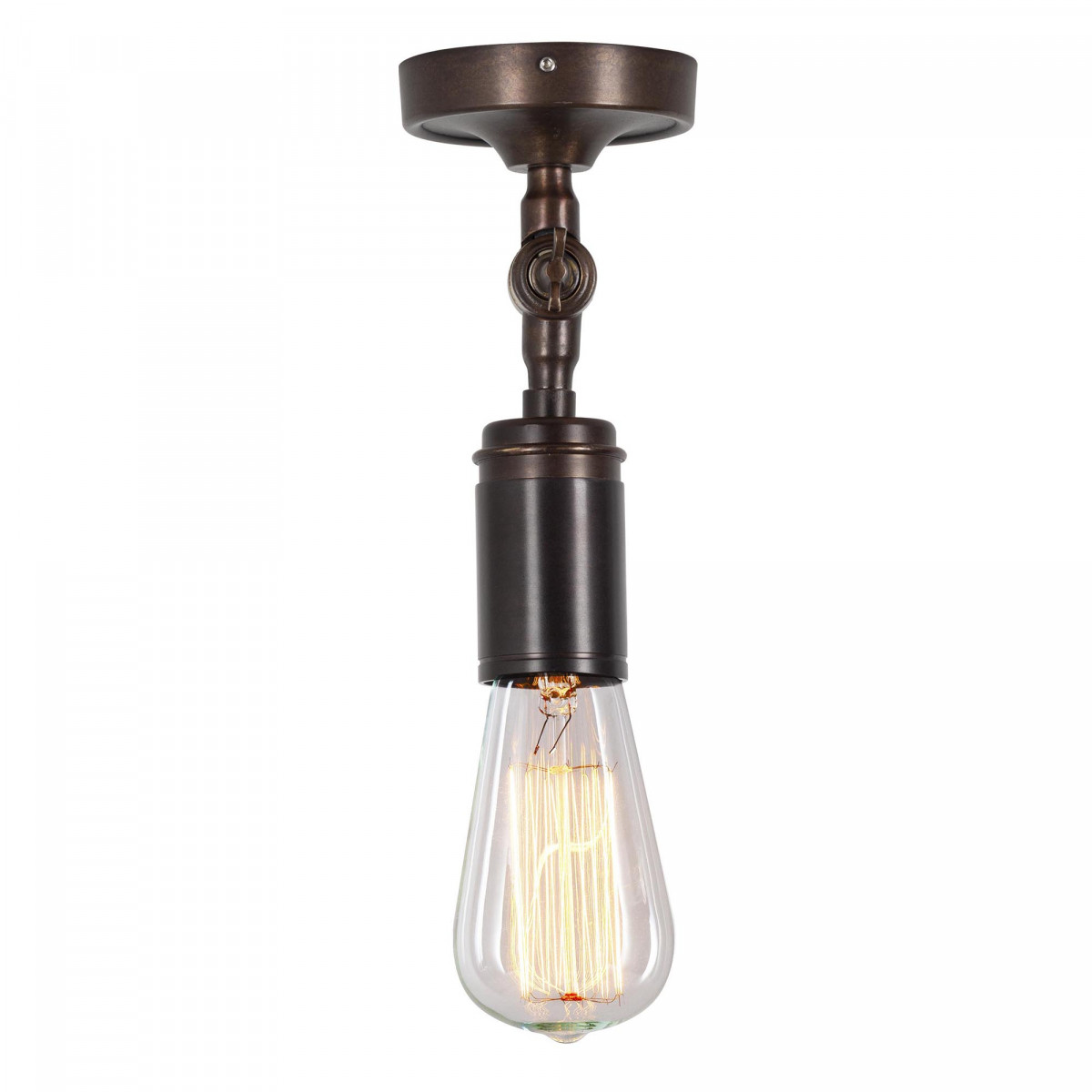Wandlamp Emeli antiek brons