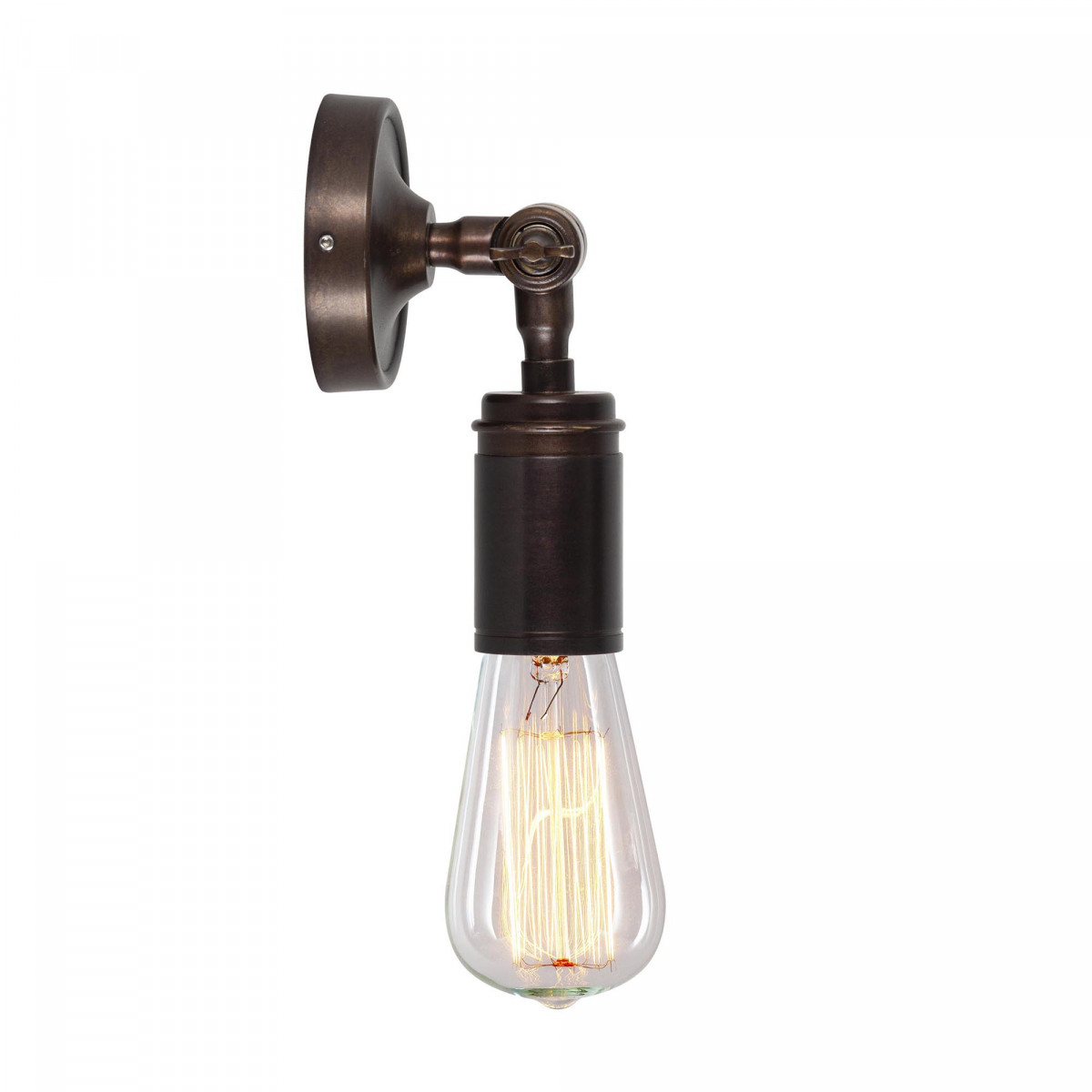 Wandlamp Emeli antiek brons