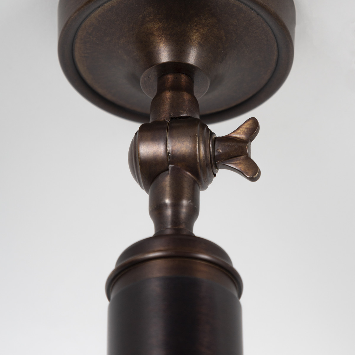 Wandlamp Emeli antiek brons