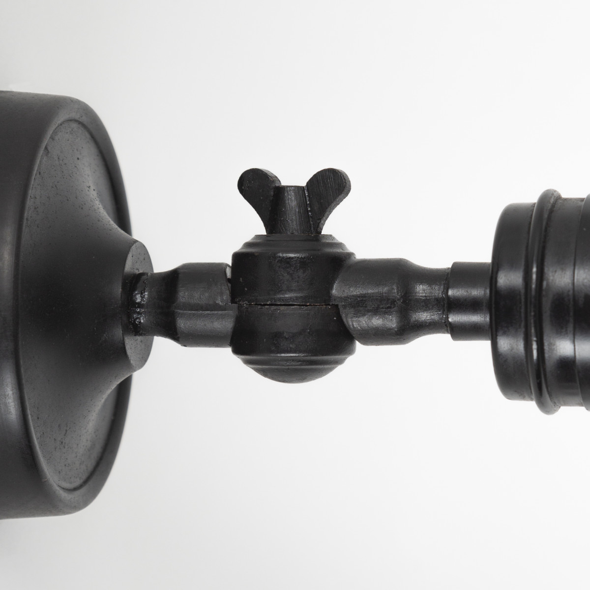 Wandlamp Emeli antiek zwart