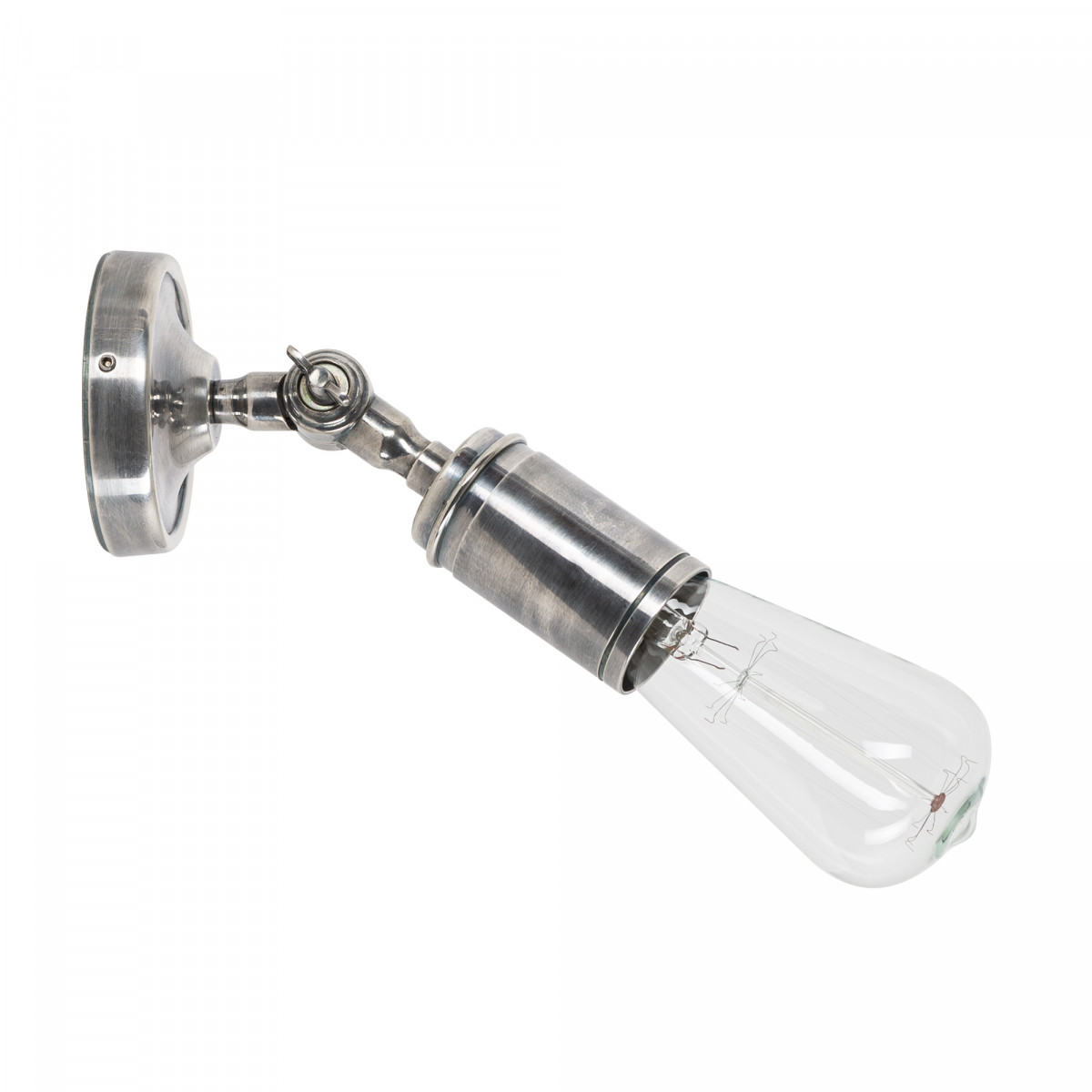 Wandlamp Emeli antiek zilver