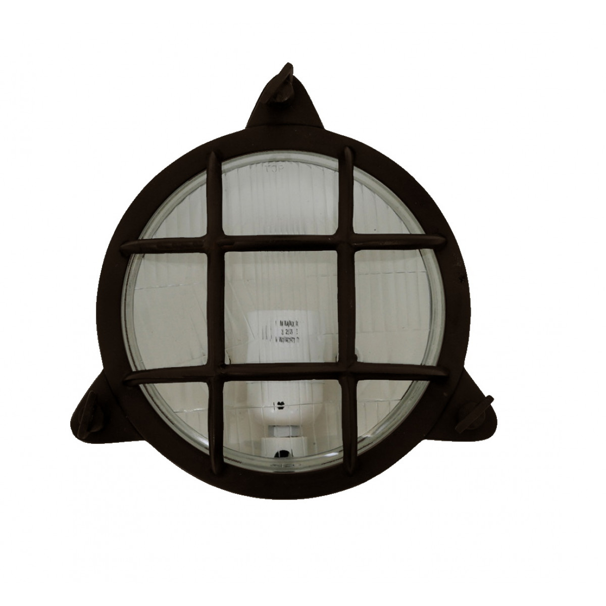 muur/plafond lamp Clipper gebrand brons