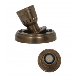 Plafondspot Troy vintage brons Plafondspot Troy vintage brons