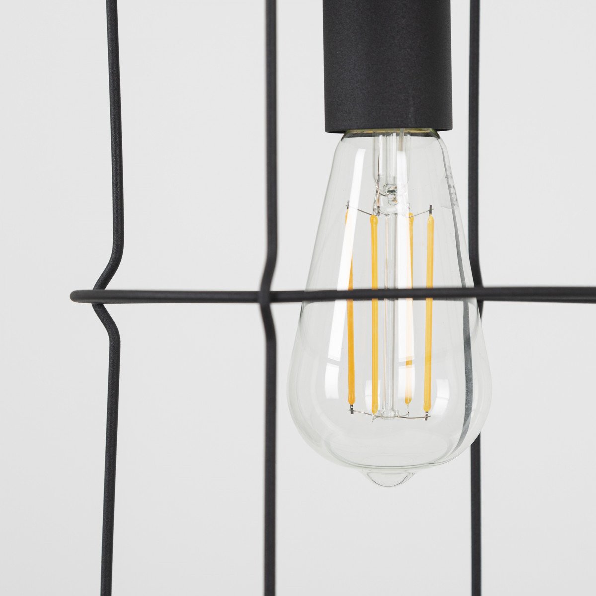 Hanglamp benson metaal zwart