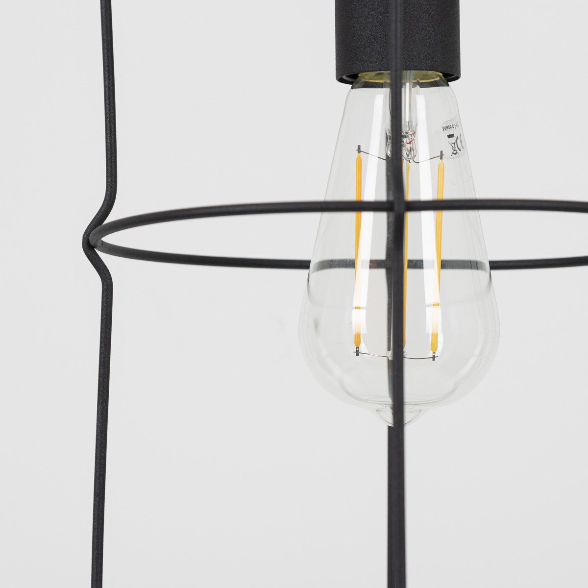 Hanglamp benson metaal zwart