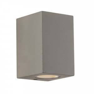 Pure wandlamp down warmgrijs beton, GU10 downlighter voor buiten met IP54 en overschilderbare afwerking. Pure wandlamp down warmgrijs beton, GU10 downlighter voor buiten met IP54 en overschilderbare afwerking.