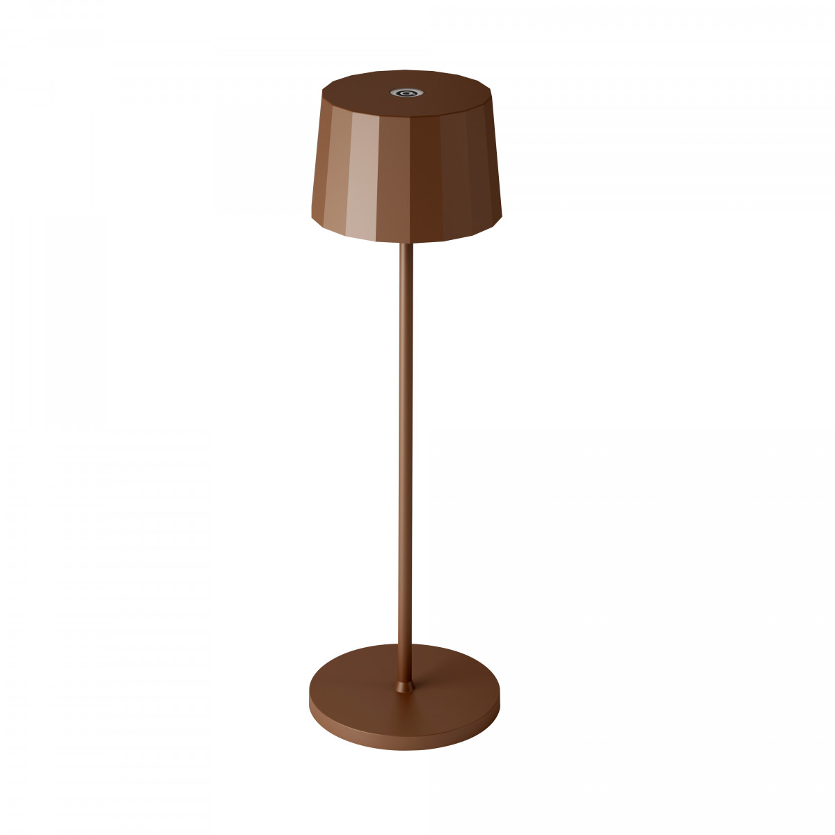 Tafellamp Lido Touch corten kleurig met USB