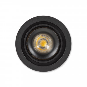 Bjorn 1 Rond zwart inbouwspot Bjorn 1 Rond zwart inbouwspot