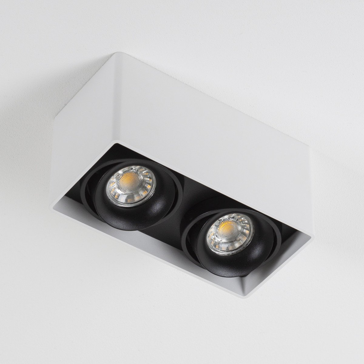 Binnenverlichting Opbouwspot Bjorn 2 Wit 7386 