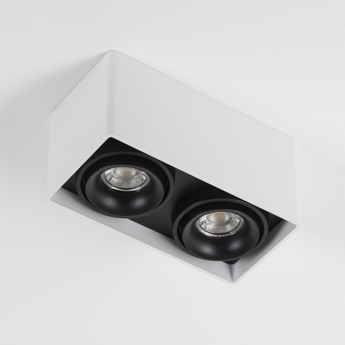 Binnenverlichting Opbouwspot Bjorn 2 Wit 7386 