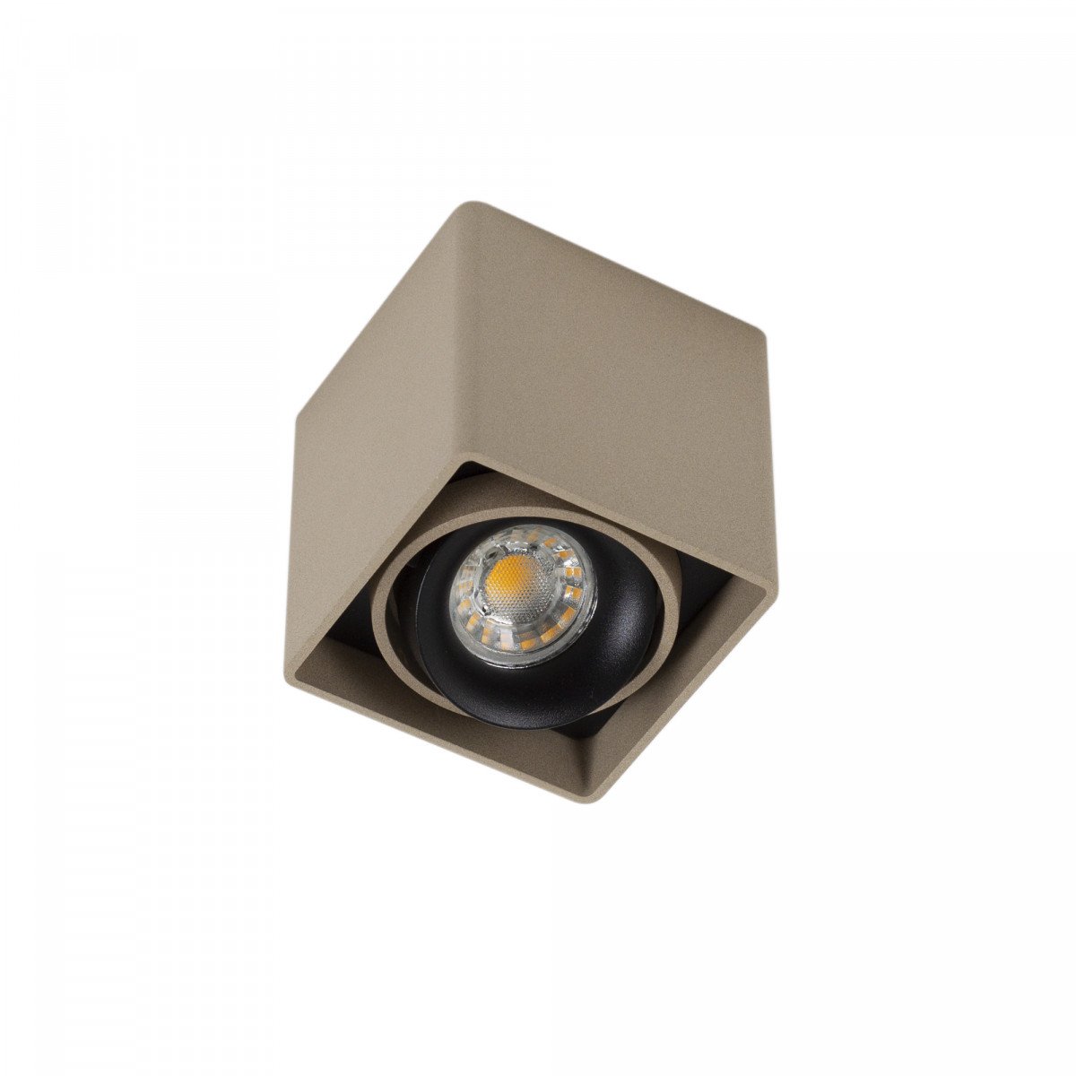 Opbouwspot Bjorn 1 Champagne 7723 - Binnenverlichting