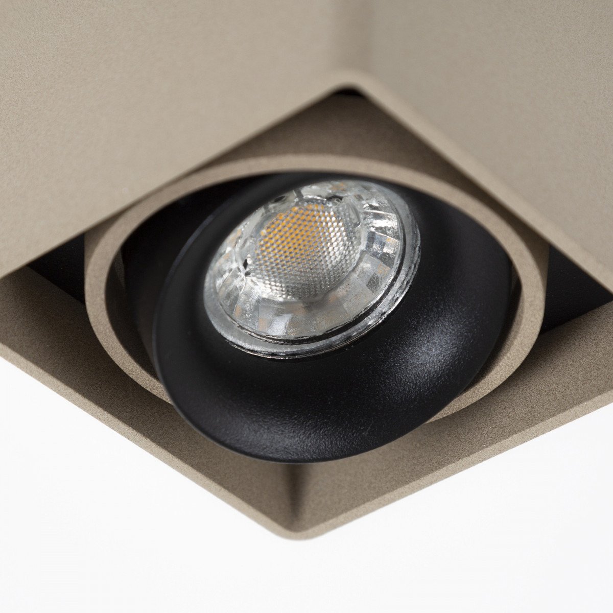 Opbouwspot Bjorn 1 Champagne 7723 - Binnenverlichting
