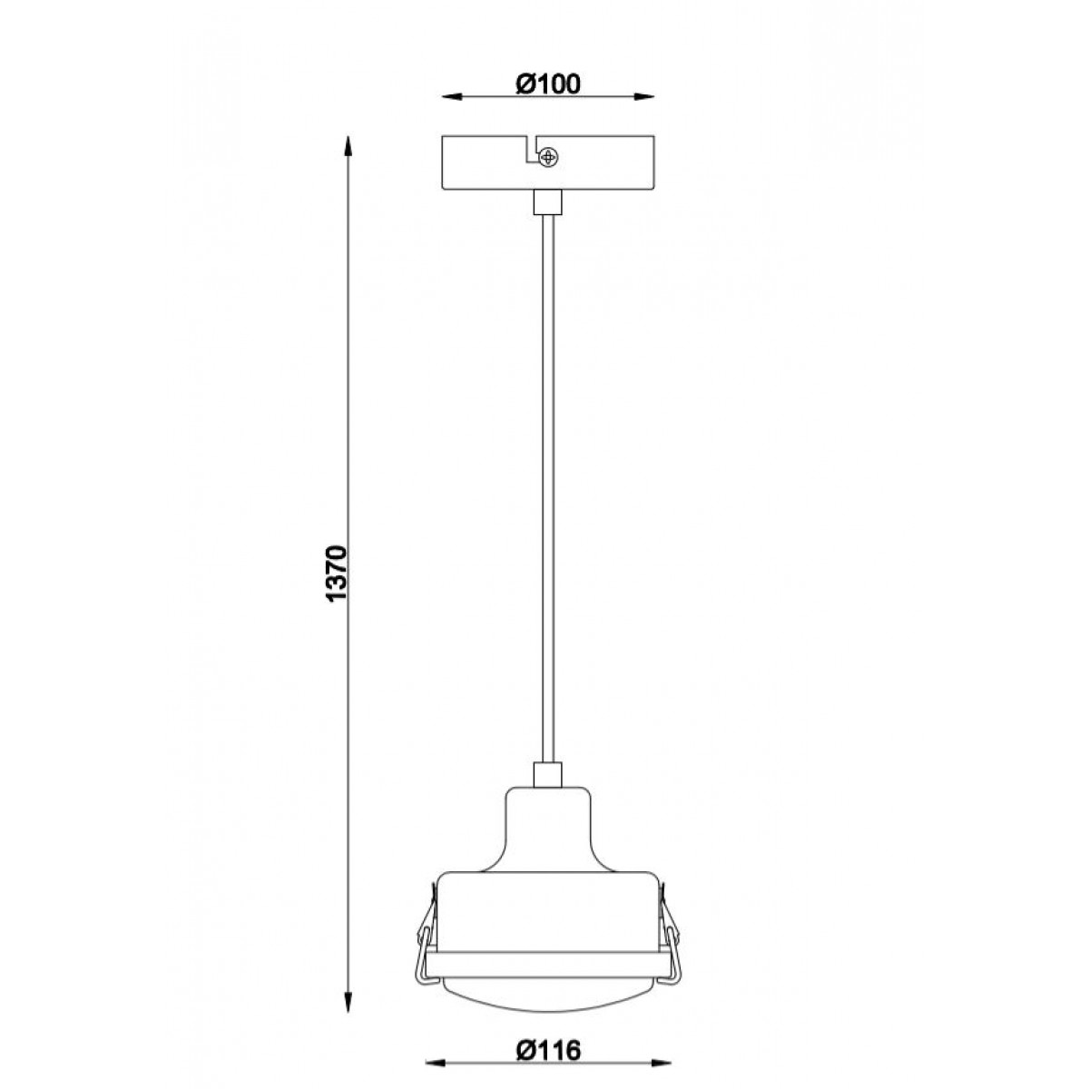 Satellite hanglamp