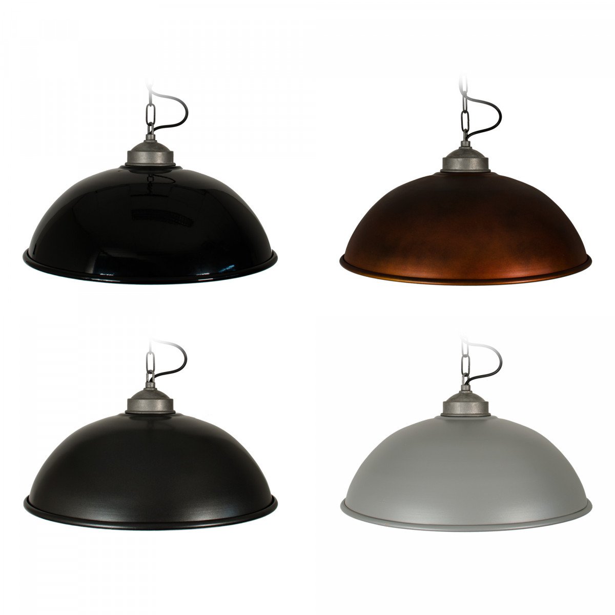 Hanglamp Industrial  Zwart