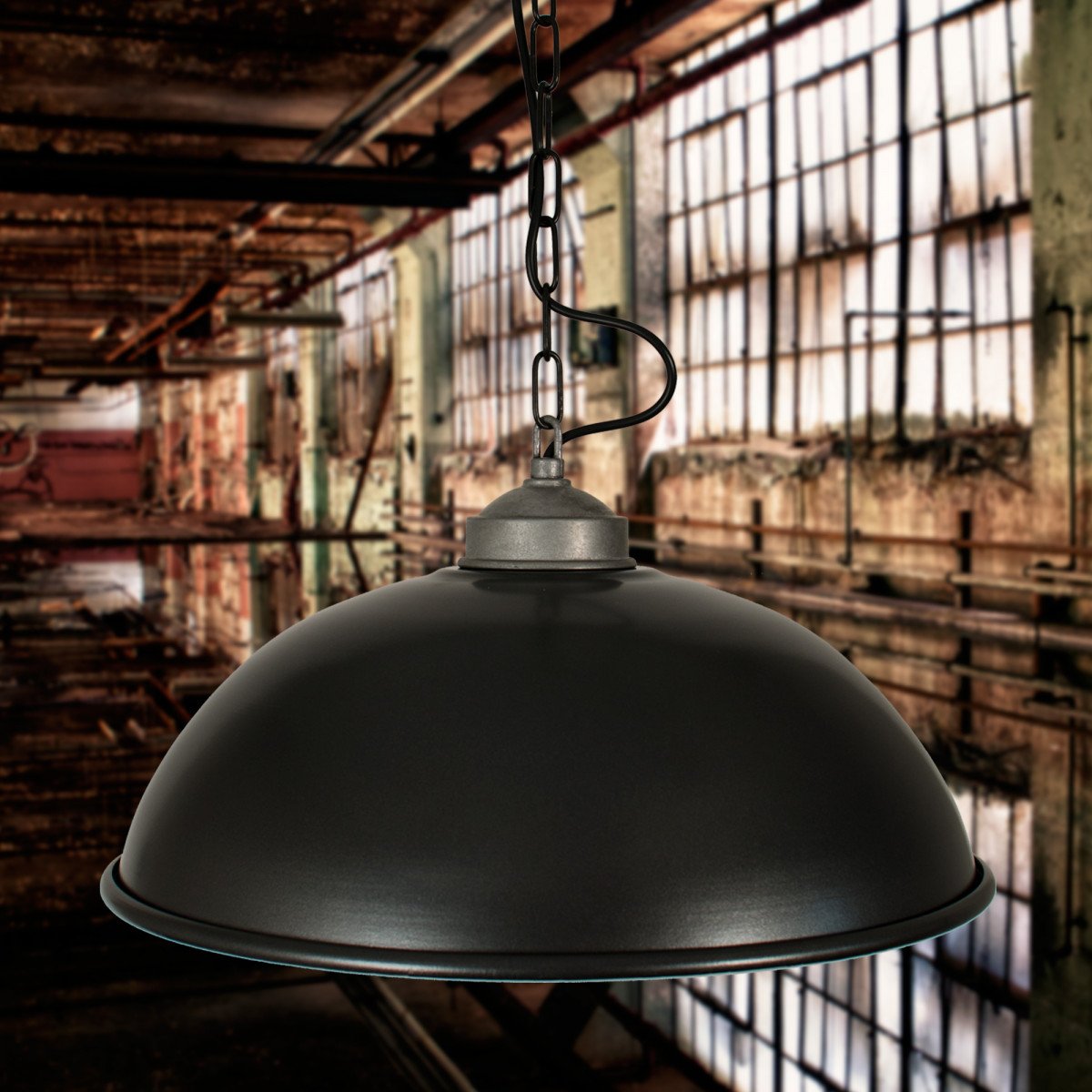 Hanglamp Industrial Antraciet