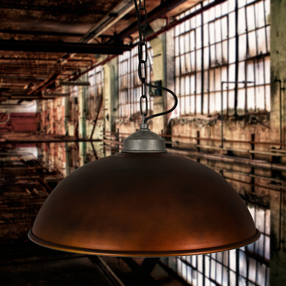 Hanglamp Industrial XL  Copper Look