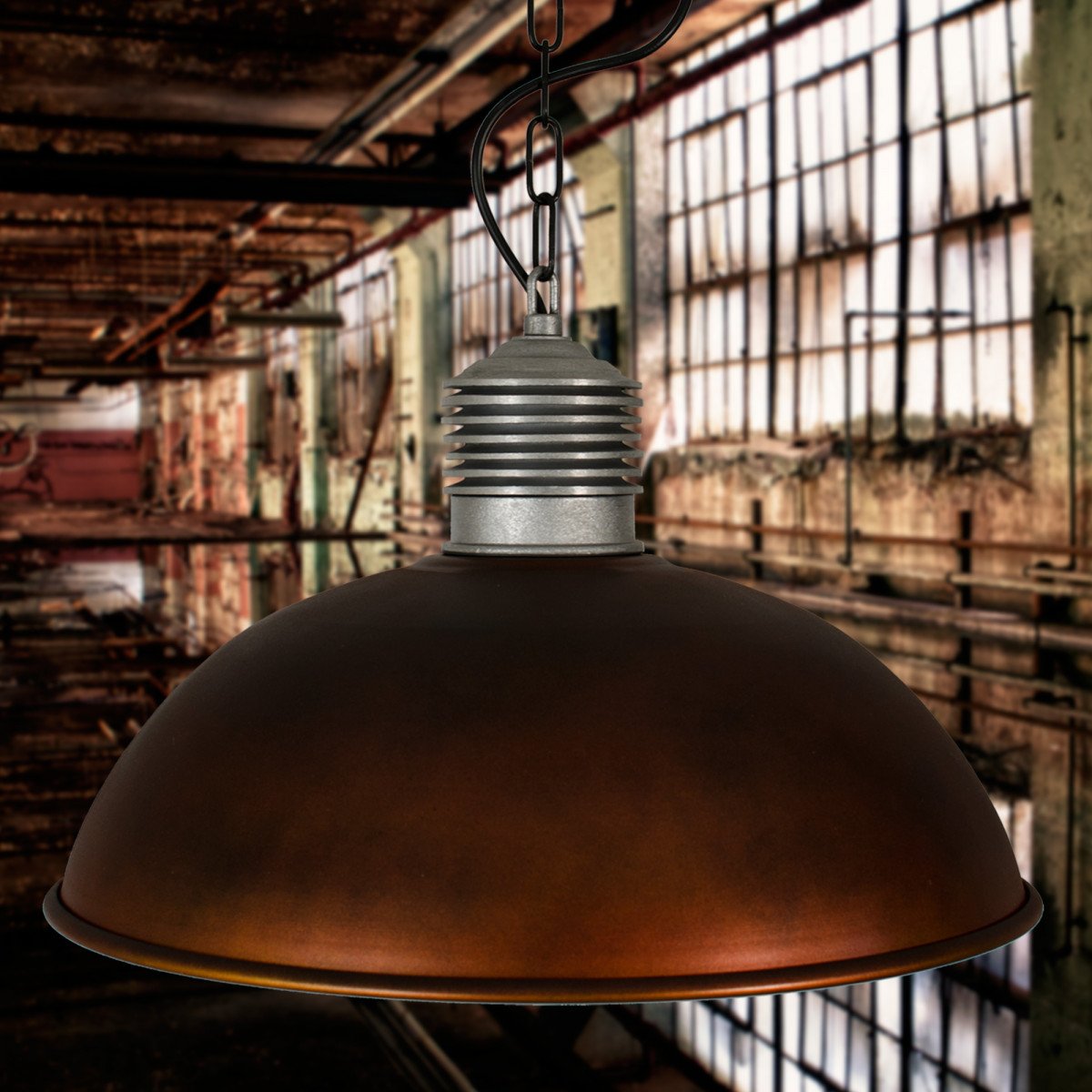 Hanglamp Industrieel II Copper Look