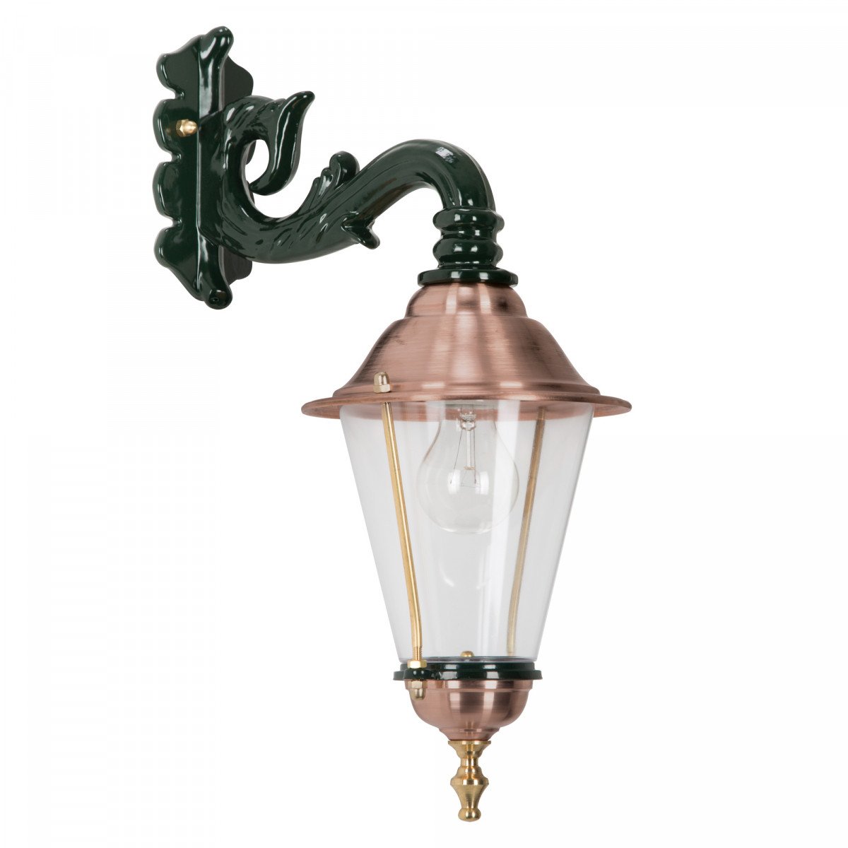KS Kwaliteitsverlichting, Muurlamp Hoorn hang, klassieke buitenverlichting