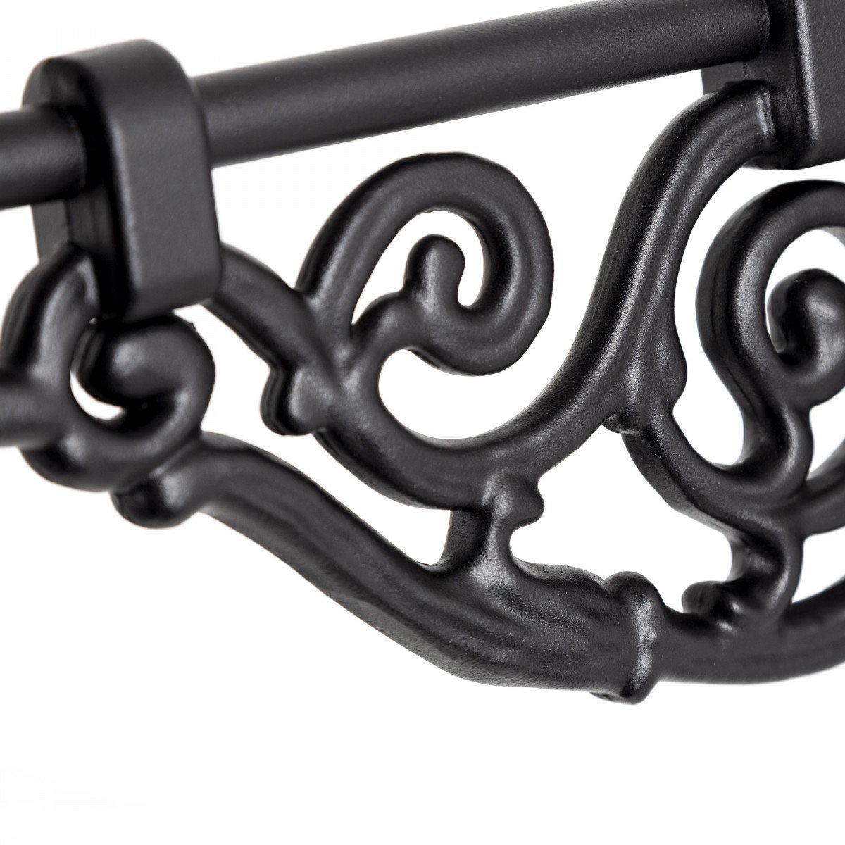 Muurlamp Scheveningen L matzwart