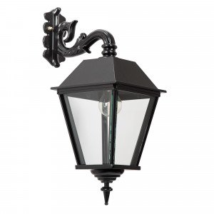 Muurlamp Maren klassiek hangend model met K6B kap Muurlamp Maren klassiek hangend model met K6B kap