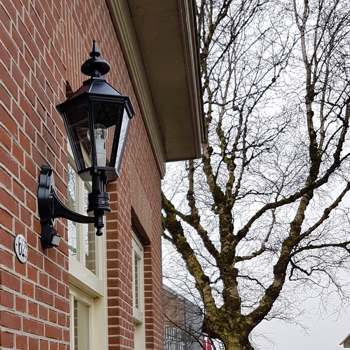 Muurlamp Bolton met sensor