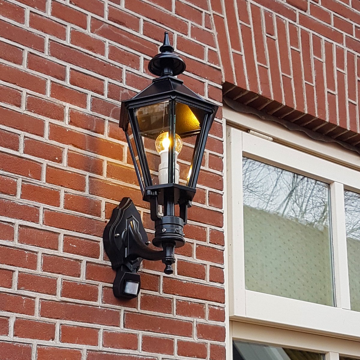 Muurlamp Bolton met sensor