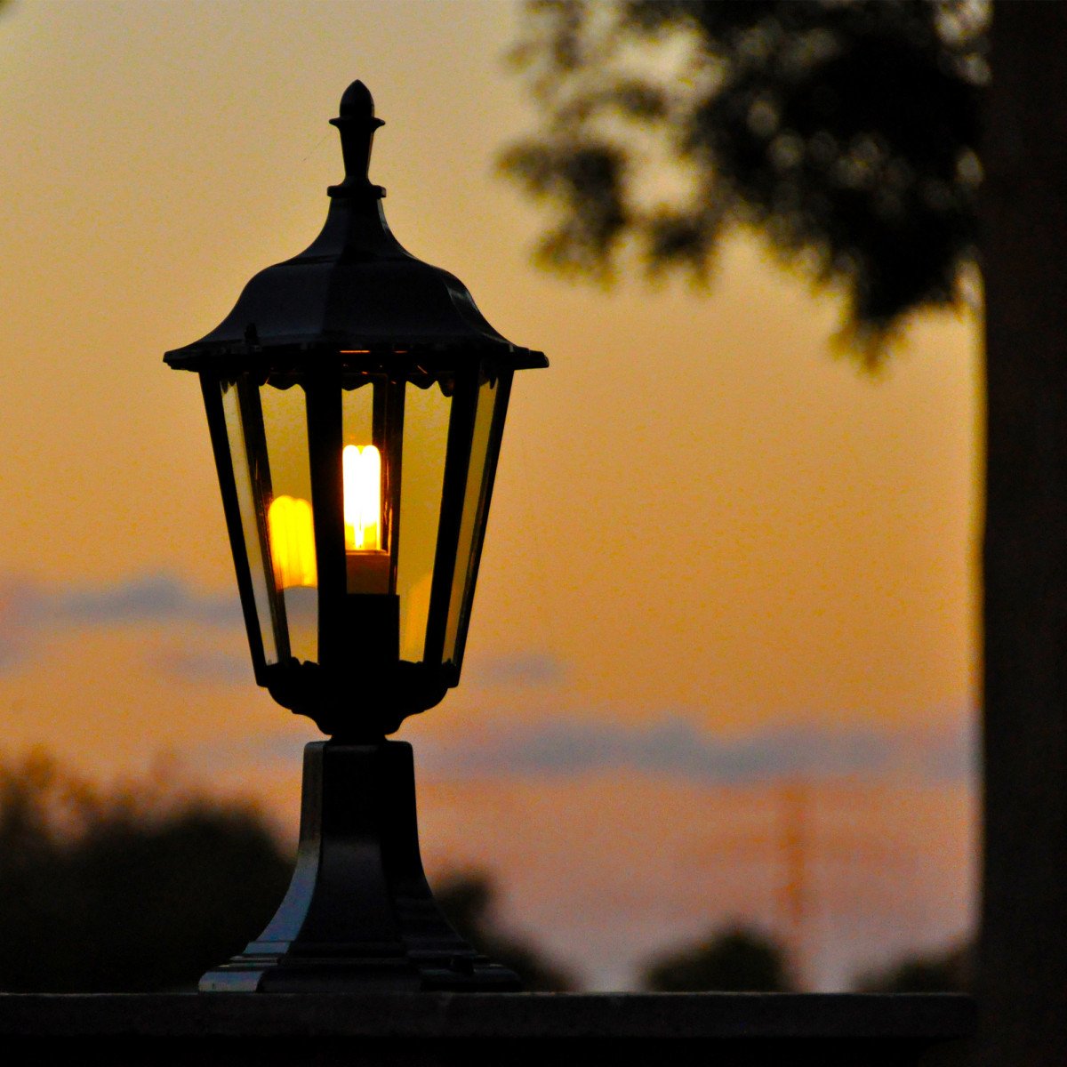 Tuinlamp Ancona sokkel