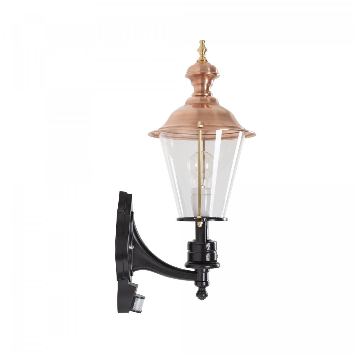 Muurlamp Wigan met sensor