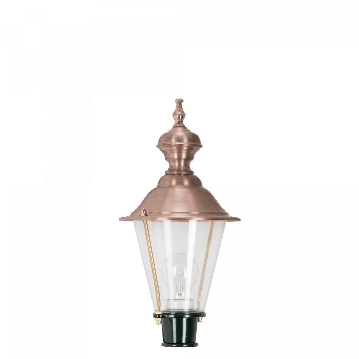 Klassieke lantaarnkap van KS Verlichting, origineel design. M29 (Hoorn) lantaarnkap.