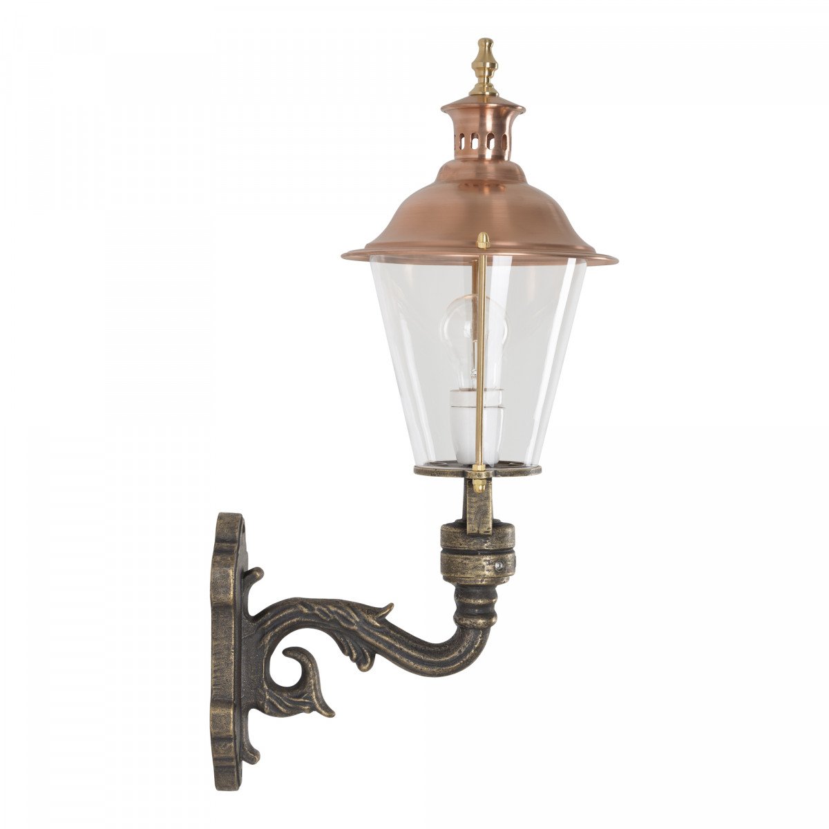 Buitenlamp Den Burg brons