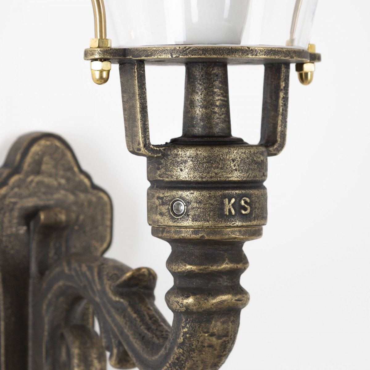 Buitenlamp Den Burg brons