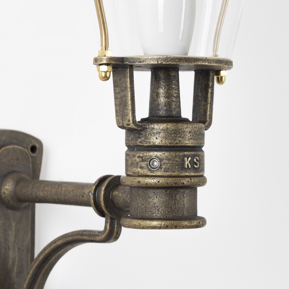 Buitenlamp Glennos Brons