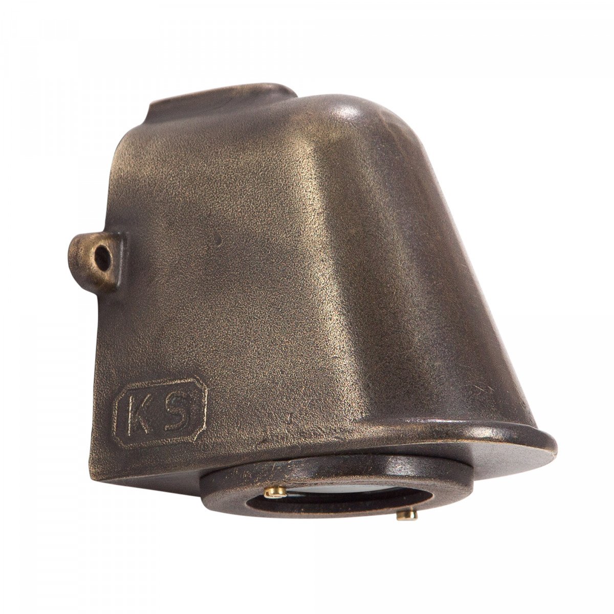 Bronzen downlighter Offshore nautische buitenlamp van KS Verlichting
