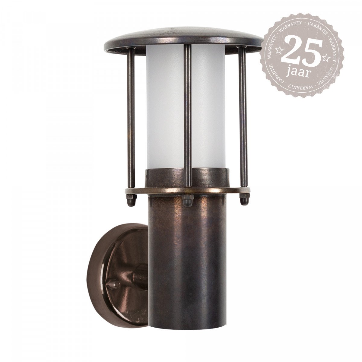 Resident Muurlamp dark brass