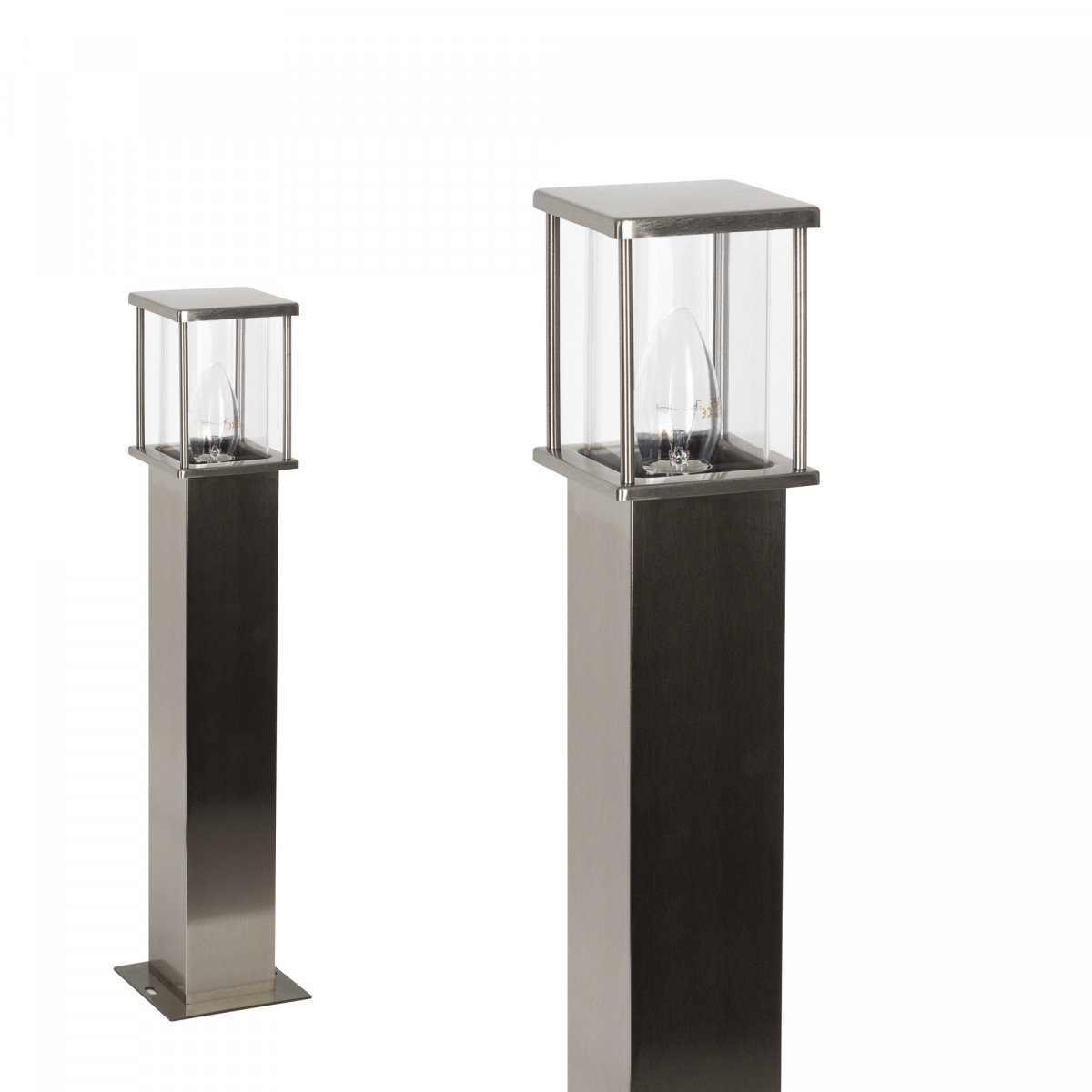 Tuinlamp Astro Terras 2, RVS, Compacte tuinlamp met moderne elegantie