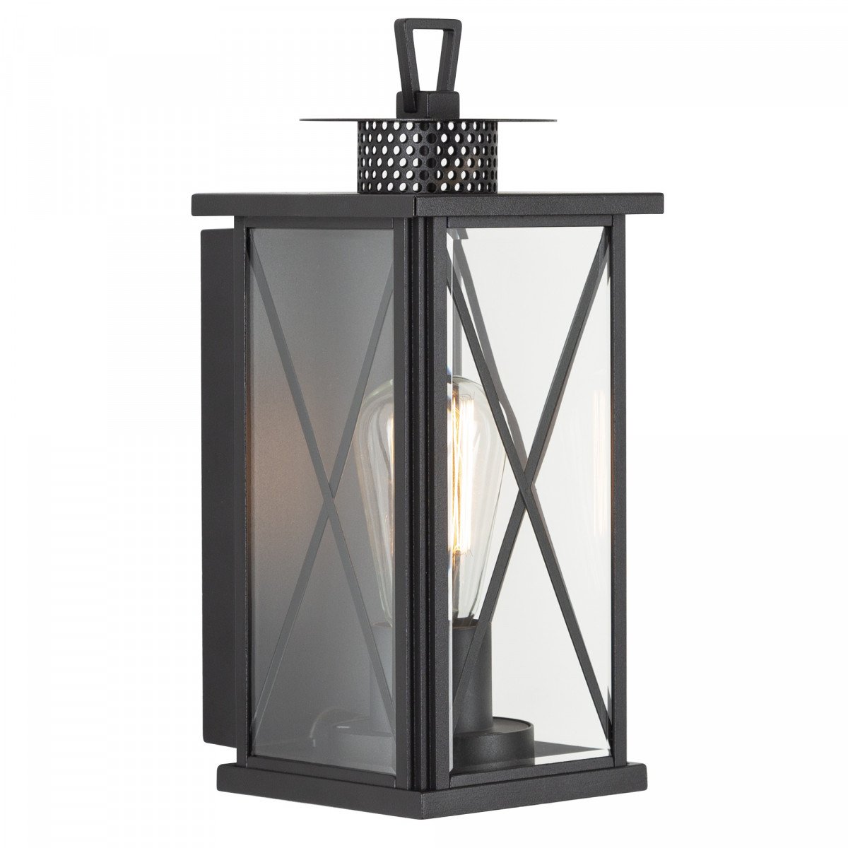 Winchester wandlamp matzwart