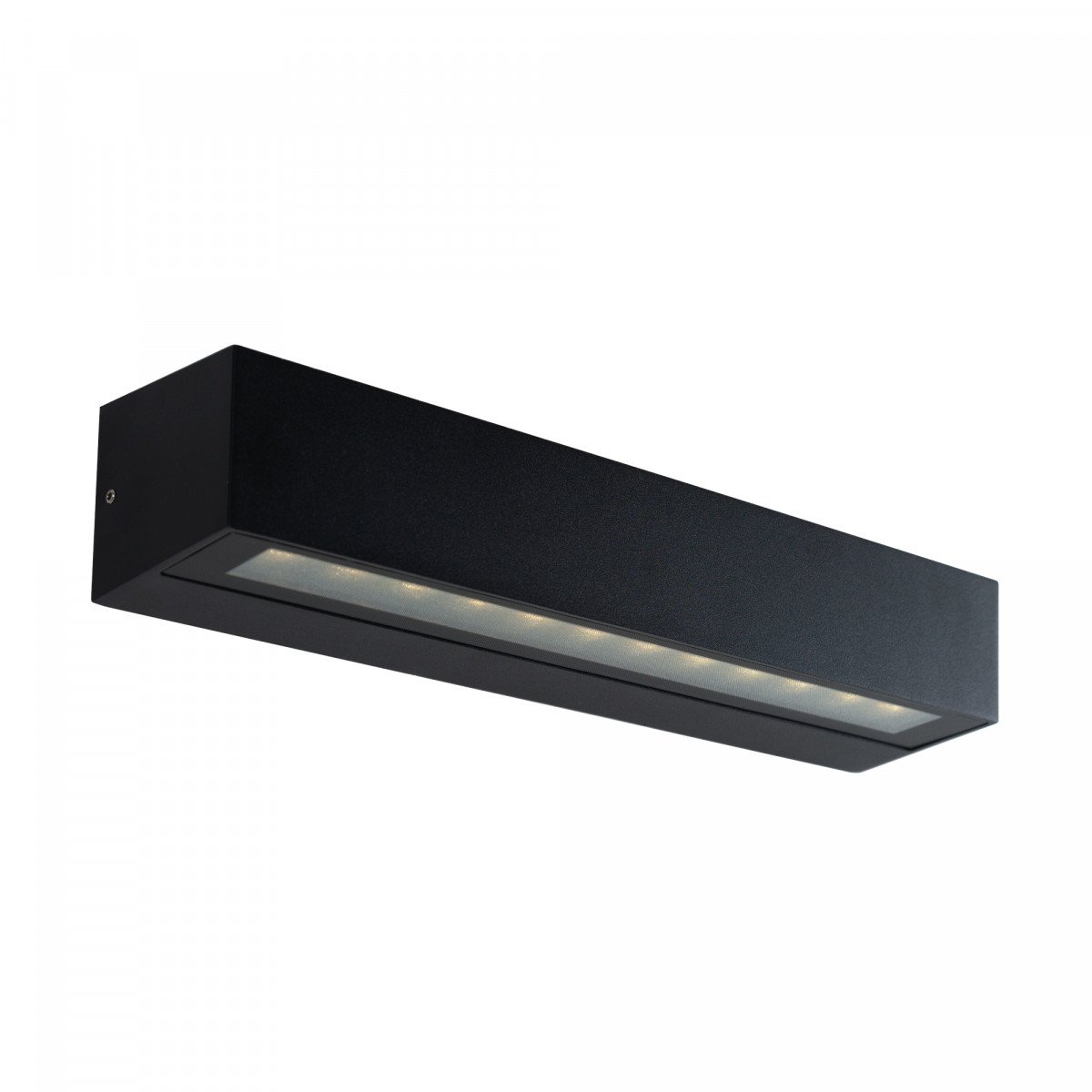 Muurspot score, LED gevelverlichting, downlighter, zwart