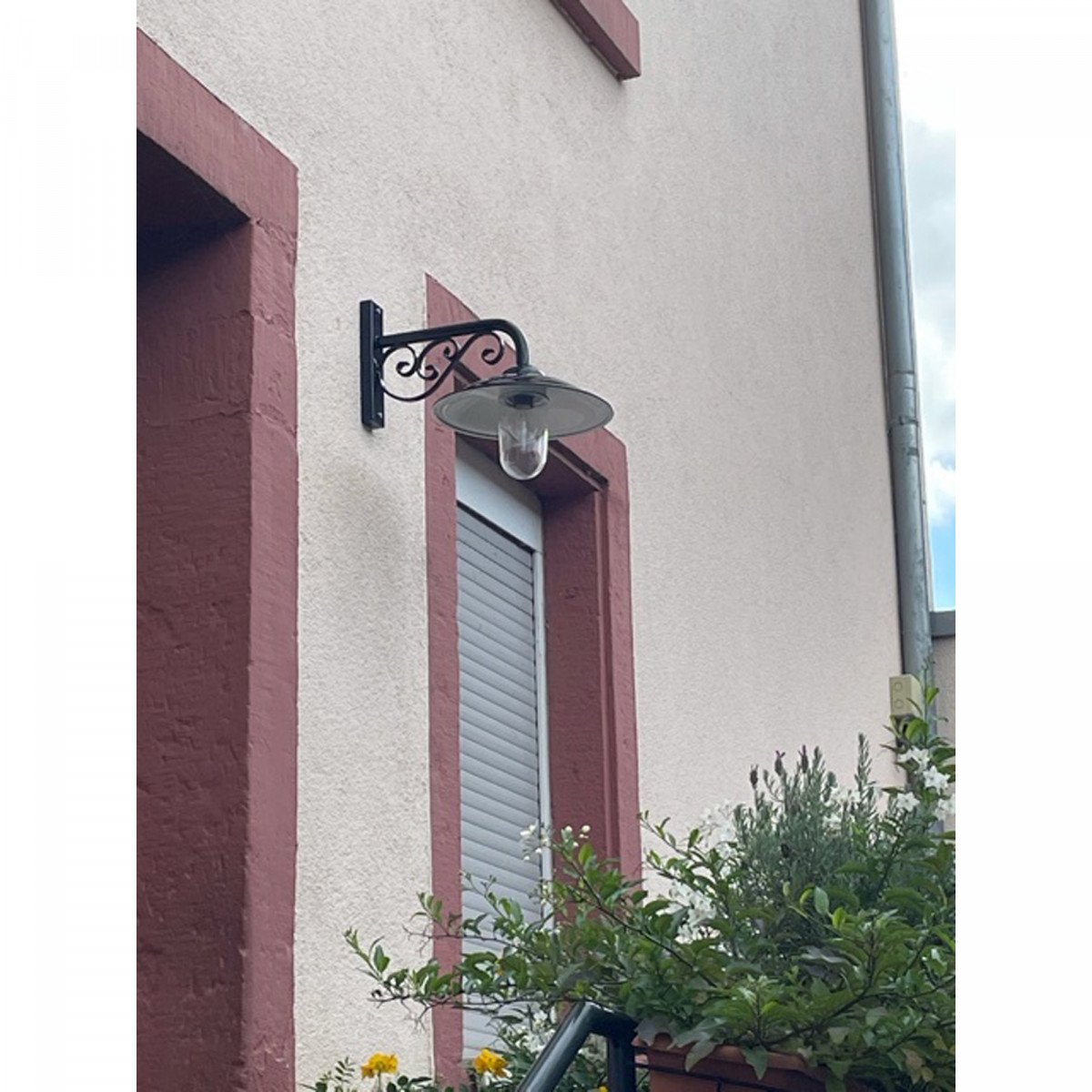 1260 Stationslamp – Klassieke wandlamp van gesmeed staal