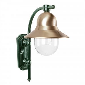 Toscane Muurlamp – Klassieke wandlamp met koperen details