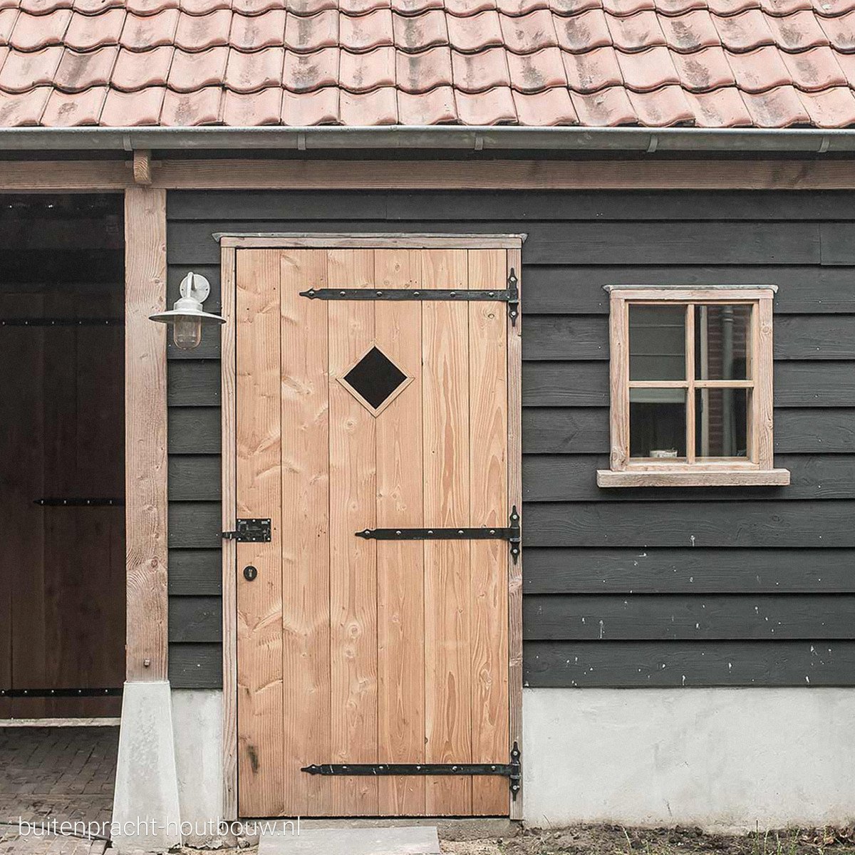 Muurlamp Dolce verzinkt staal