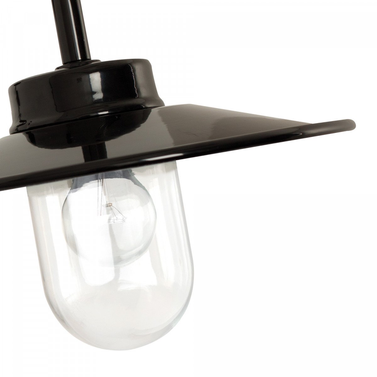 Buitenlamp Vita – Iconische stallamp met hoogglans afwerking