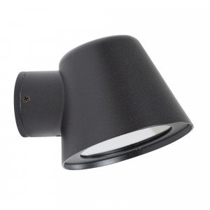 Muurspot Vita Cup matzwart, stoere stijlvol vormgegeven wandverlichting voor gefocust licht GU10 wandspot  Muurspot Vita Cup matzwart, stoere stijlvol vormgegeven wandverlichting voor gefocust licht GU10 wandspot